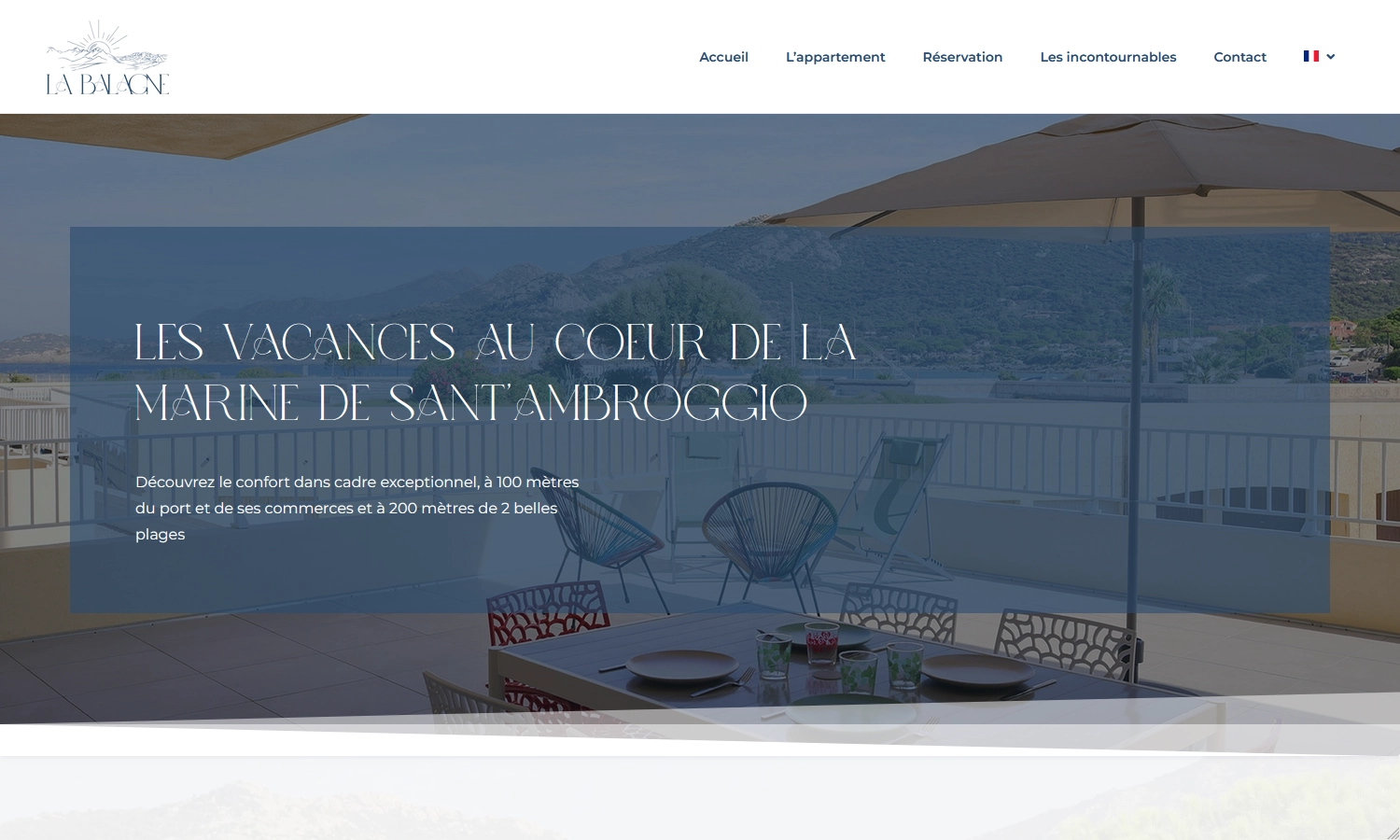 La Balagne Appartement